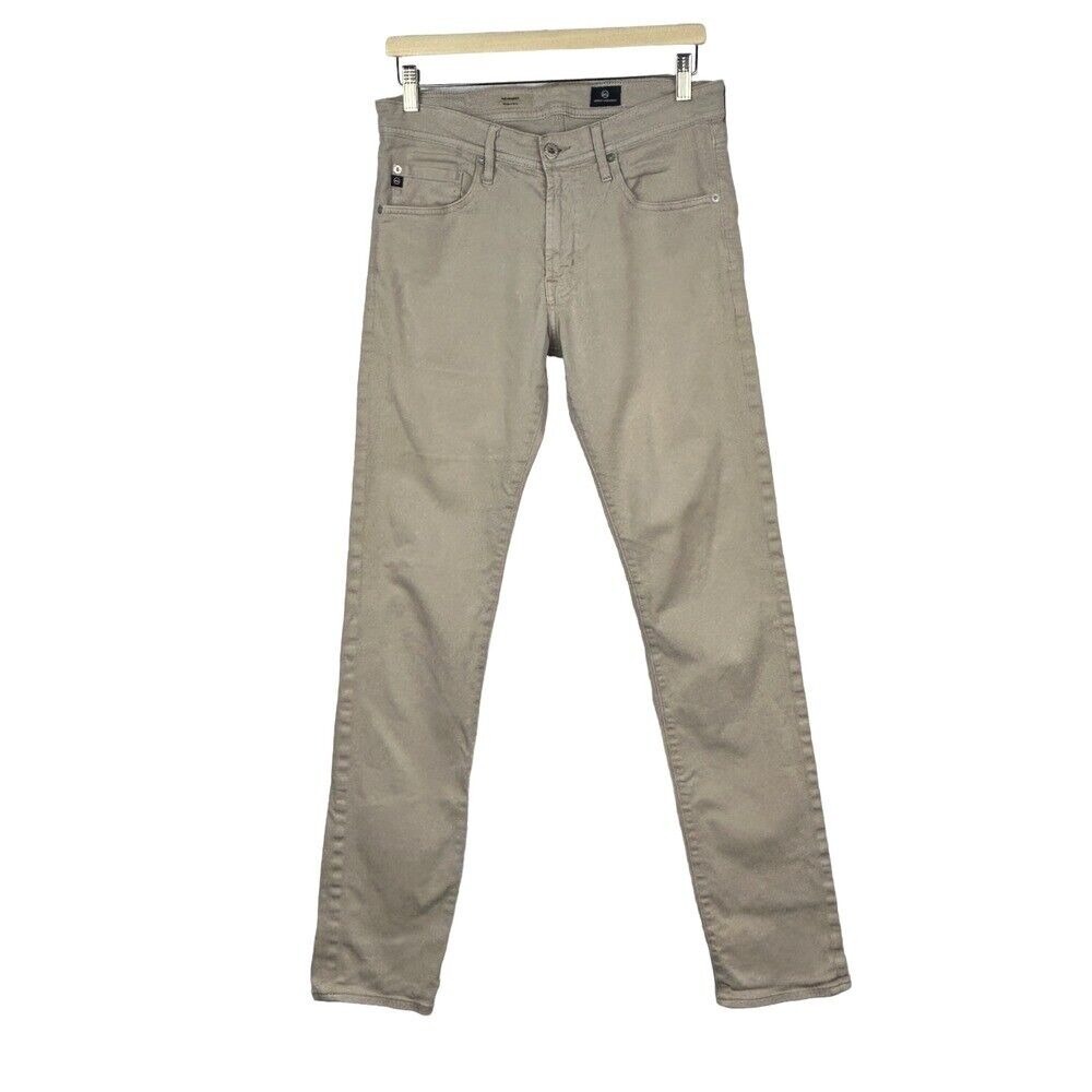 Adriano Goldschmied Pants Mens 31x32.5 Tan The Noman Modern Fit Stretch *Flaws
